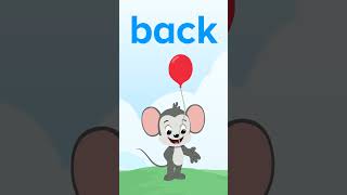 Kindergarten Sight Words: Back | ABCmouse #learning #education #sightwordsforkids #kindergarten