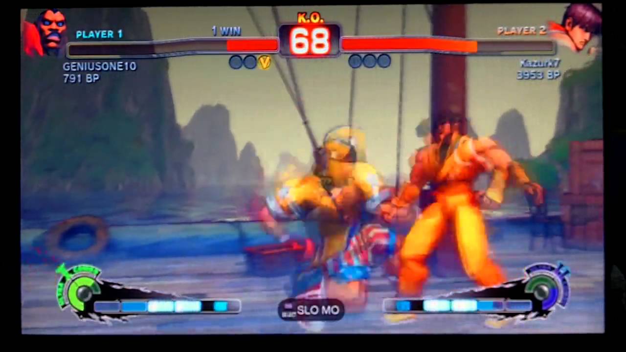 SSF4: Kazurk7 (Guy) VS GENIUSONE10 (Balrog)