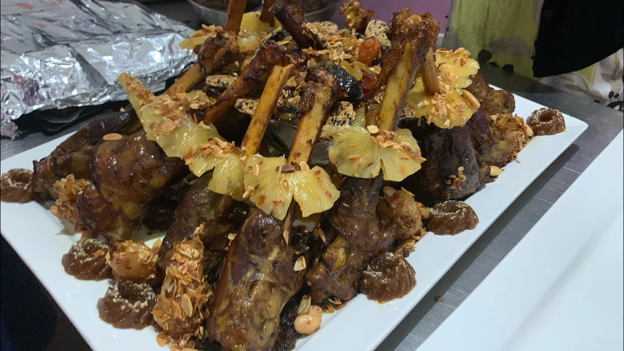 Souris d’agneau  اللحم  بطريقة مختلف  عند (شيف بشرى)