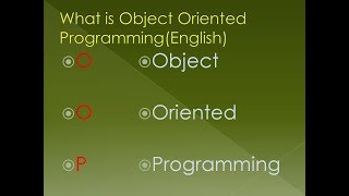 Lecture 5.2: What is OOP || Object Oriented Programming (In English)