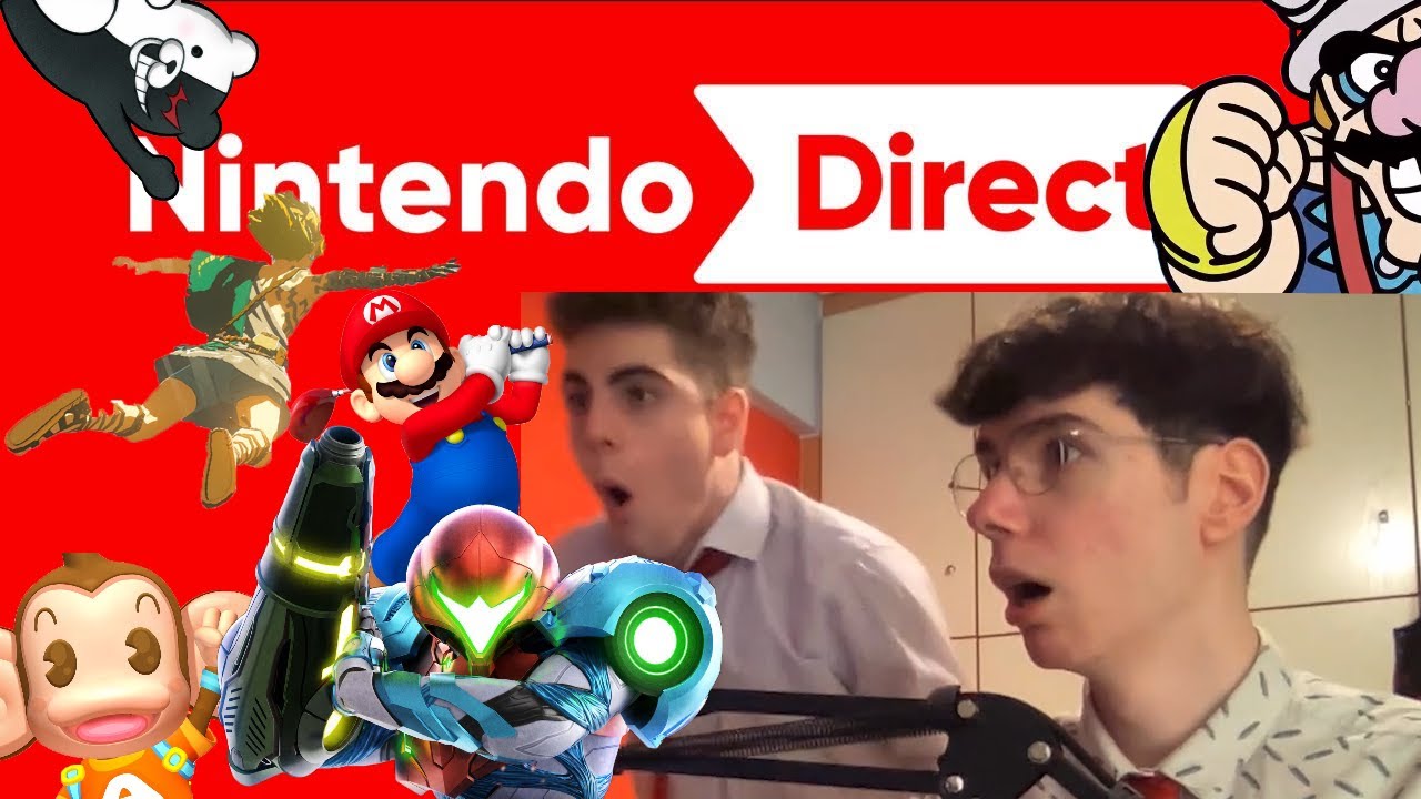 NINTENDO DIRECT E3 2021 REACTION MONTAGE