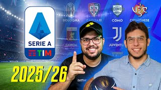 CAMPEONATO ITALIANO ANÁLISE COMPLETA | Temporada SERIE A 2025/26 ⚽