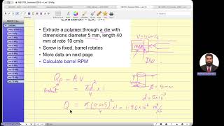 Lecture 13 Manufacturing Processes, Polymer Injection Processes with Problem Solution