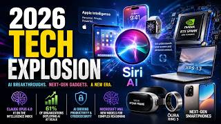 2026 Tech Explosion 🚀 Siri AI, Claude Opus 4.8, NVIDIA RTX Spark &amp; Future Gadgets Revealed!