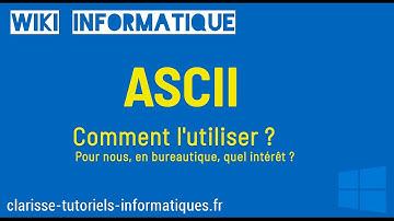 [ASCII] Comprendre, et utiliser ses fabuleux raccourcis clavier