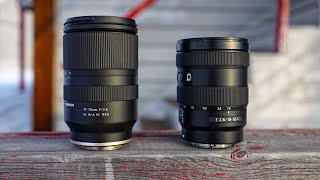 Tamron 17-70 vs Sony 16-55 Comparison