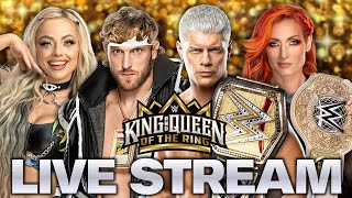 WWE King & Queen Of The Ring 2024 LIVE STREAM Reactions