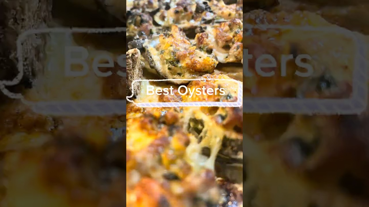 Guess who had no business making oysters this good 