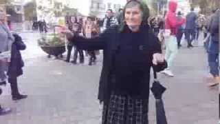 90 Years Old Lady Twerking