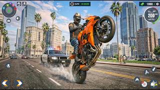 EXTREME BIKE WHEELIE STUNTS GAME #Motorcycle Racing Games #Bike Games For Android #Games For Android screenshot 3