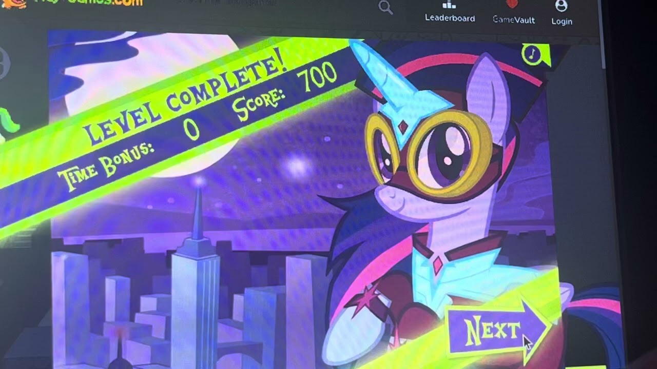 My Little Pony online game soundtracks: My Little Pony: Power Ponies Go!: ding (short) 2