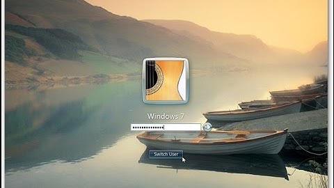 How To Change Logon Screen Background in Windows 7