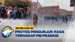 Demo Prancis Ricuh, Polisi Tembak Gas Air Mata - [Metro Hari Ini]