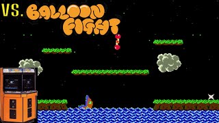 Vs. Balloon Fight Arcade Gameplay