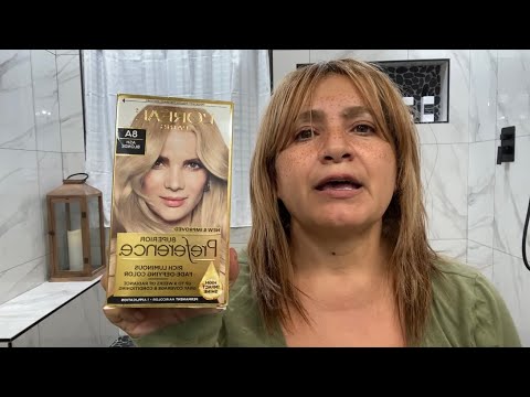 كيف بصبغ الجذور عشان يطلع الشعر لونه كله اشقر و حلو