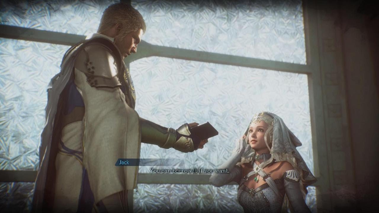 STRANGER OF PARADISE FINAL FANTASY ORIGIN Jack Garland and Princess Sarah Memories Cutscene PS5