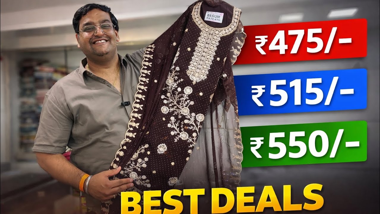 Designer Suits Collection Under ₹550 😍 | Starting ₹475 | RAMZAAN Special 