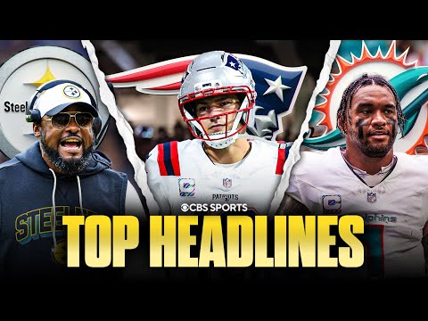 Top NFL Headlines: MVP buzz for Drake Maye, Mike Tomlin calls out Browns for Joe Flacco trade & More
