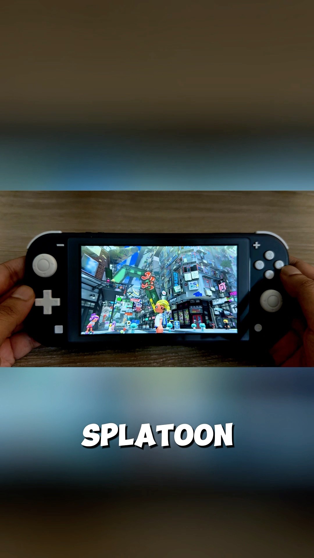 Splatoon 3 gameplay on Nintendo Switch Lite in 2025