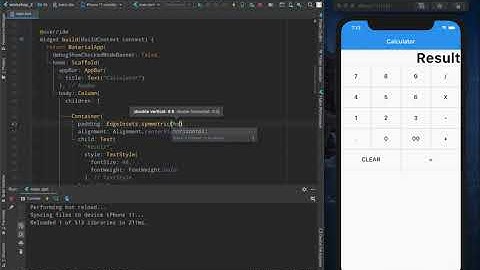 4 - การจัดวาง Layout ด้วย Expanded Widget | Flutter แอพเครื่องคิดเลข