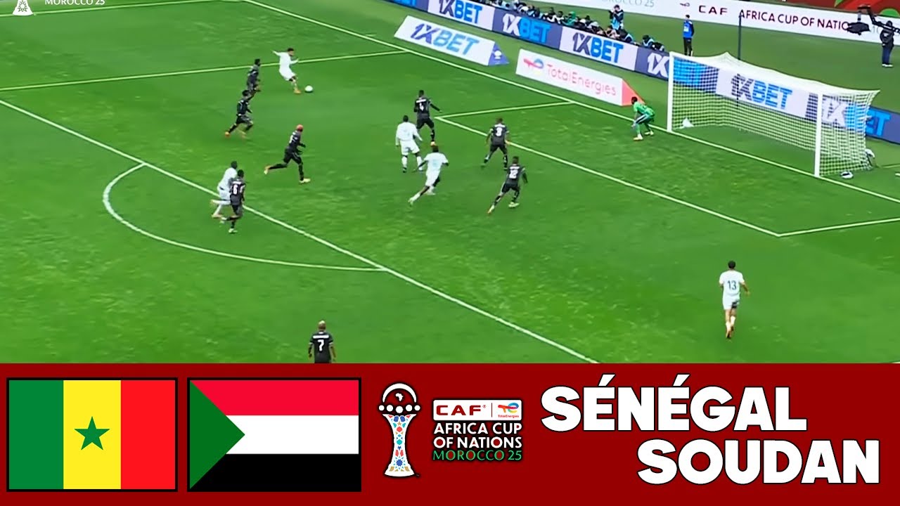 🔴 Sénégal - Soudan EN DIRECT | Coupe d'Afrique des Nations (CAF) 2025 | Foot News