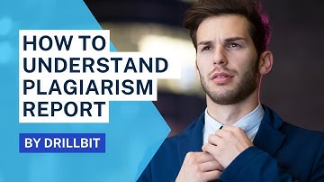 How to read the Drillbit plagiarism Report| Understand the plagiarism report.