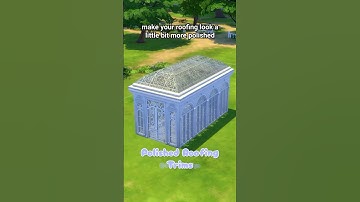 You Need To Do This Roofing Tip | Polished Roofs | Sims 4 #thesims4 #ad #youtubecreatorcommunity