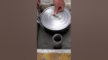 cách nhanh nhất để có một cái bếp xi măng với thùng xốp