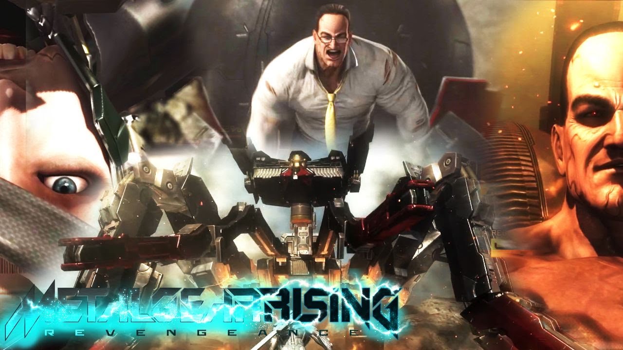 MAKE AMERICA GREAT AGAIN OU QUASE ISSO- Metal Gear Rising: Revengeance