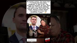 Man Jailed 37 Days for Posting a Meme – Just Won $835,000 Settlement 😲⚖️#FreeSpeech  #MemeJail