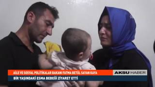 Bakan Kaya Esma Bebekle Buluştu