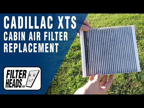 How to Replace Cabin Air Filter 2013 Cadillac XTS