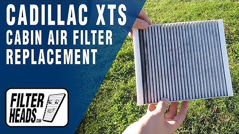 How to Replace Cabin Air Filter 2013 Cadillac XTS | AQ1223C