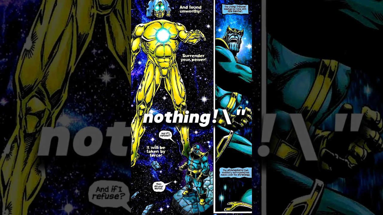 "Who Is the Living Tribunal? Marvel’s Most Powerful Cosmic Judge🤔 Explained!" #shorts #marvel #mcu