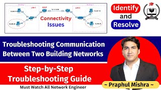 Troubleshooting Connectivity Issues Between Two Building Networks  For Network Engineer