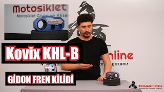 Kovix Alarmlı Gidon Fren Kilidi Nasıl? Nasıl Çalışır Kovix Khl-B