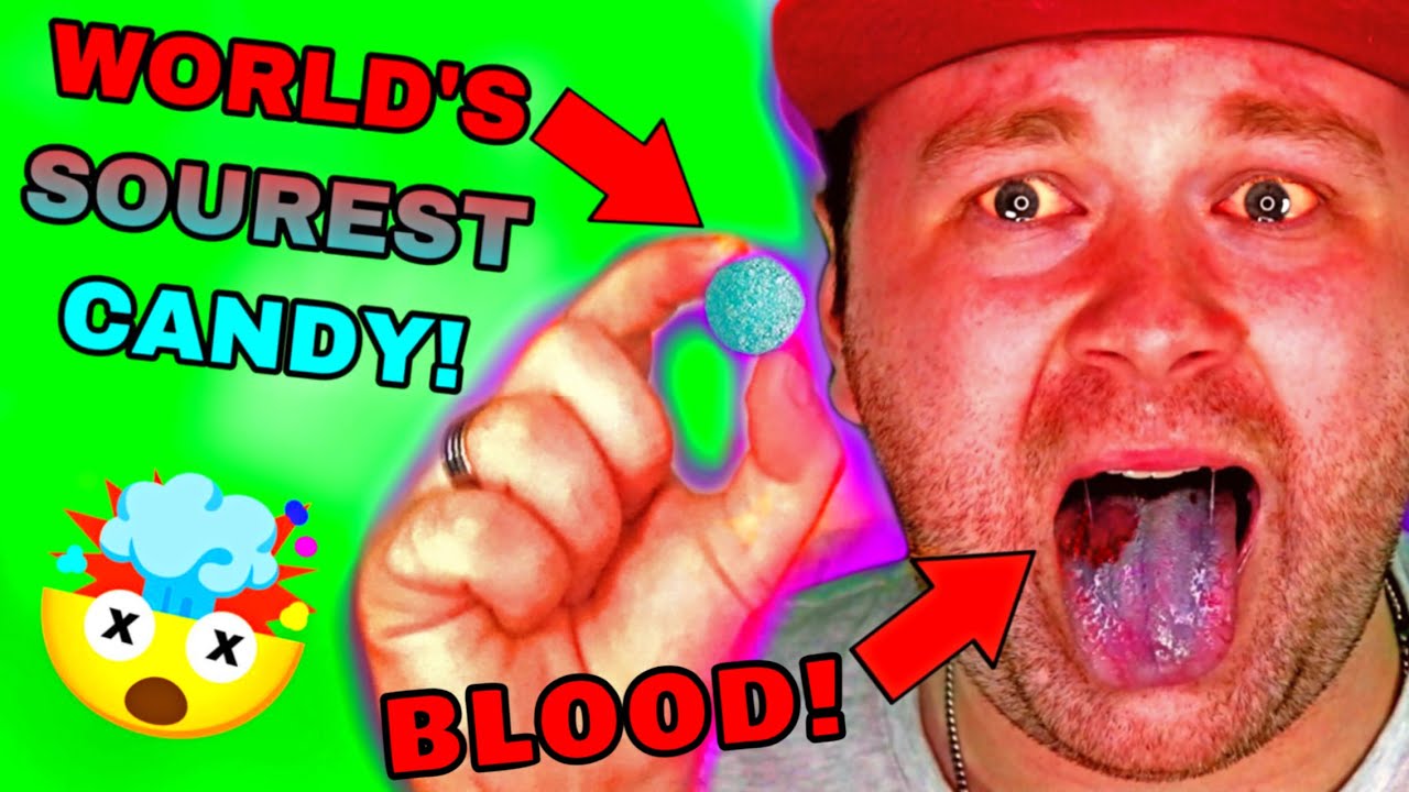 WORLD'S SOUREST CANDY CHALLENGE!! *GONE WRONG* YouTube