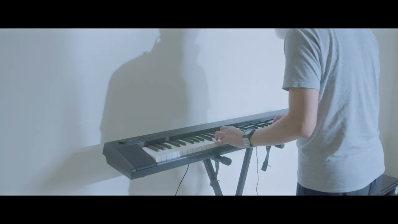 I Slam the Keyboard Until It Sounds Emotional Cinematic Musical Masterpiece Lie Asian High Contrast