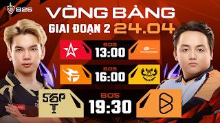 🔴 TRỰC TIẾP: FPT x FLASH vs GAM ESPORTS | GIAI ĐOẠN 2 | ĐTDV MÙA XUÂN 2026
