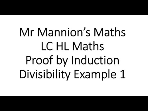 Proof by Induction