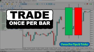 🔴[PART 272] How To Trade Only ONCE Per BAR In 2 EASY Ways (Official Video) #forextrading #mql5 #how