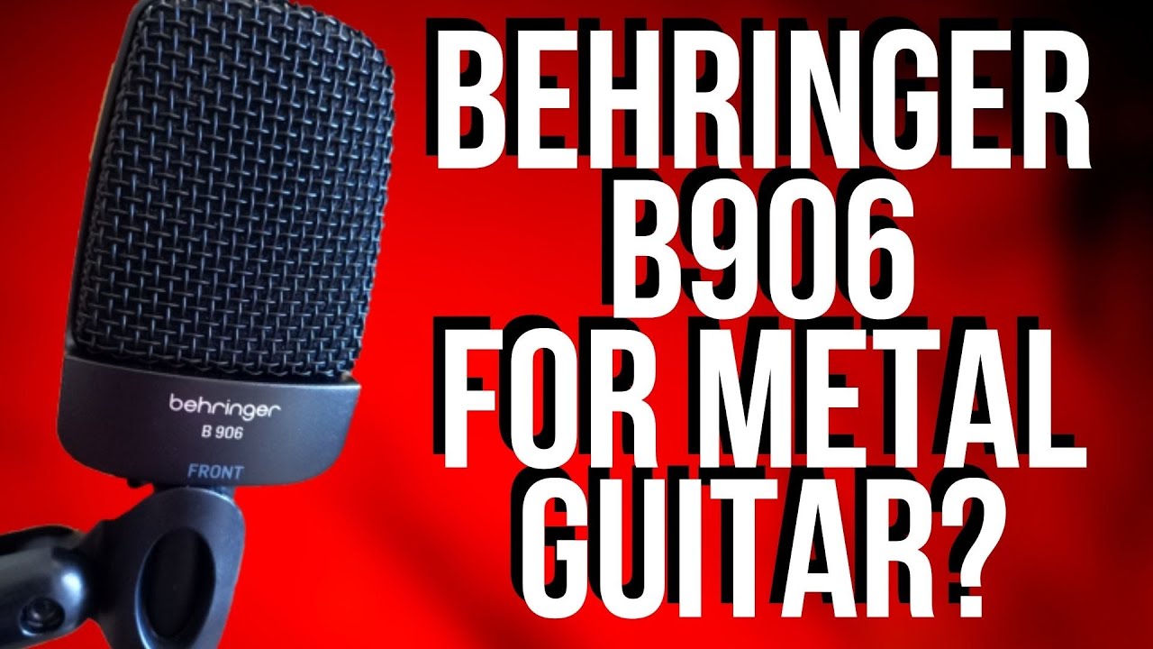 Behringer B906 Very Cheap And Very Underated Mic YouTube