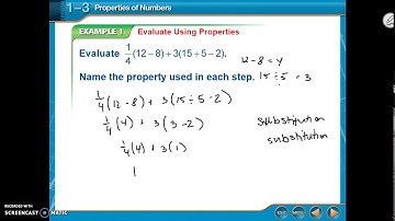 1.3 - Properties of Numbers