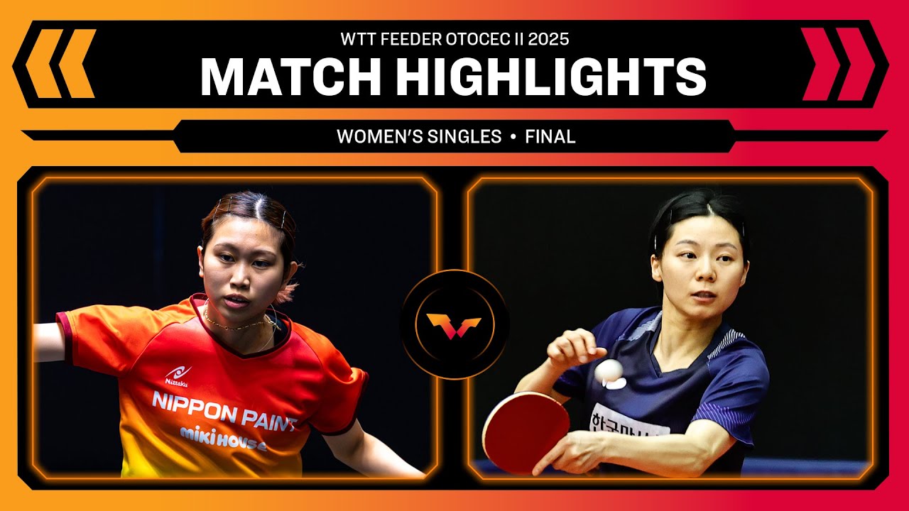 Hitomi Sato vs Choi Hyojoo | WS Final | WTT Feeder Otocec II 2025