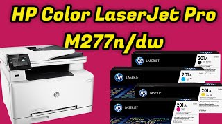 Replacing Toner Cartridge on HP LaserJet M277n,277dw Printer - YouTube