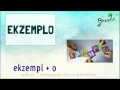 EKZEMPLO (substantivo em Esperanto)