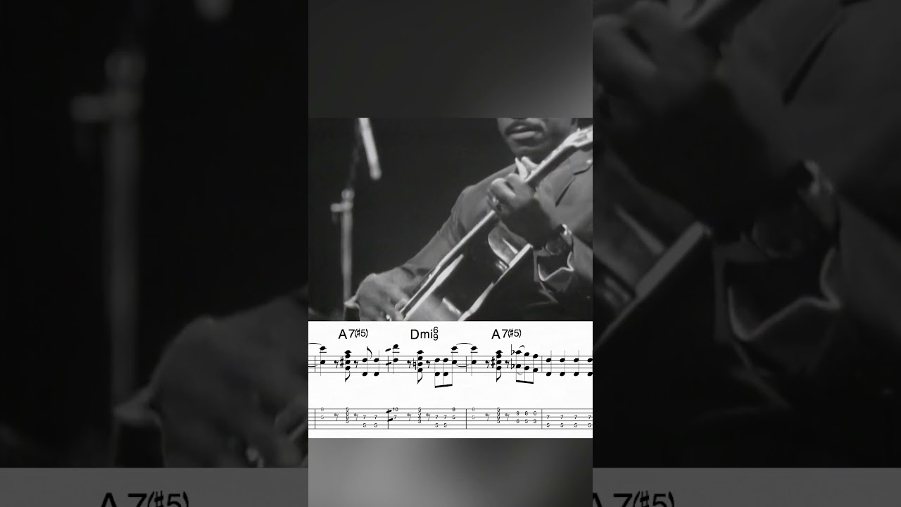 Wes Montgomery mixing octaves and chords 🤯