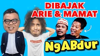 Download Lagu NGABDUR DIBAJAK ARIE DAN MAMAT - LO DIMANA DUR ? MP3