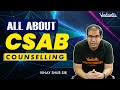All About CSAB Counselling  Complete Step by Step Procedure  Vinay Shur Sir  Vedantu