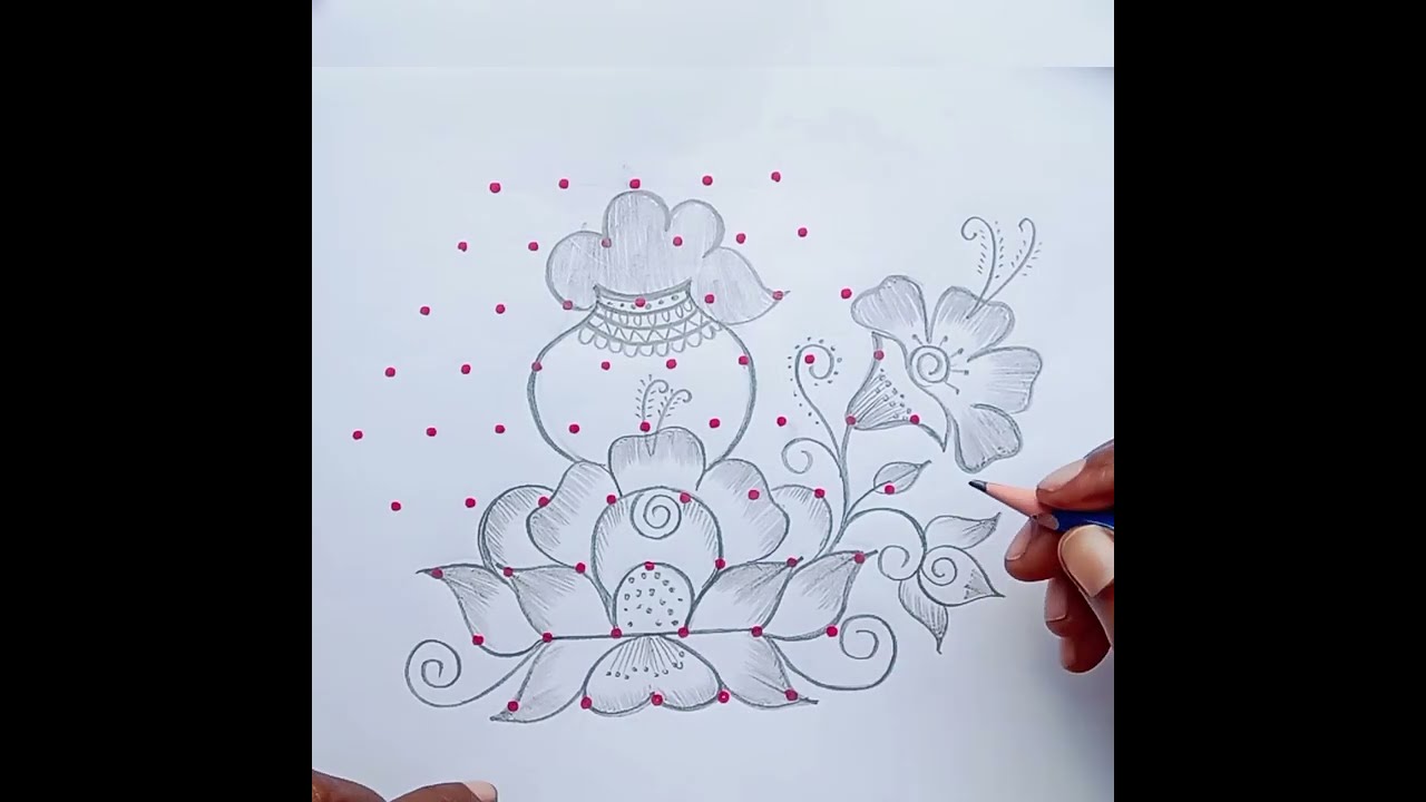 🌟🌺பொங்கல் கோலம்🌺🌟 unique🌺 Pongal 🌺special kolam👍🌺9 dots🌺simple rangoli🌺 pulli kolam🌺easy rangoli 🌺